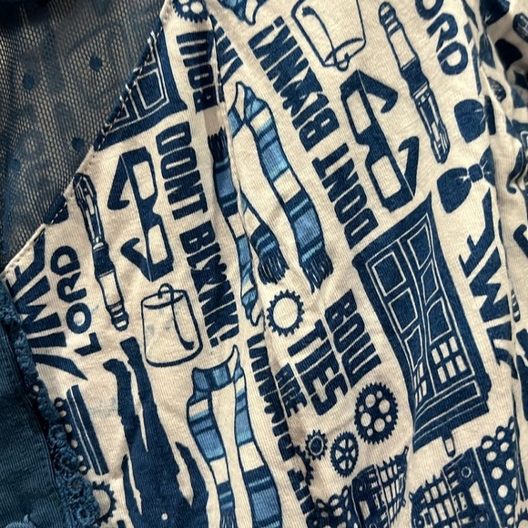 Dr Who Tardis Print Dress - Picture 8 of 8